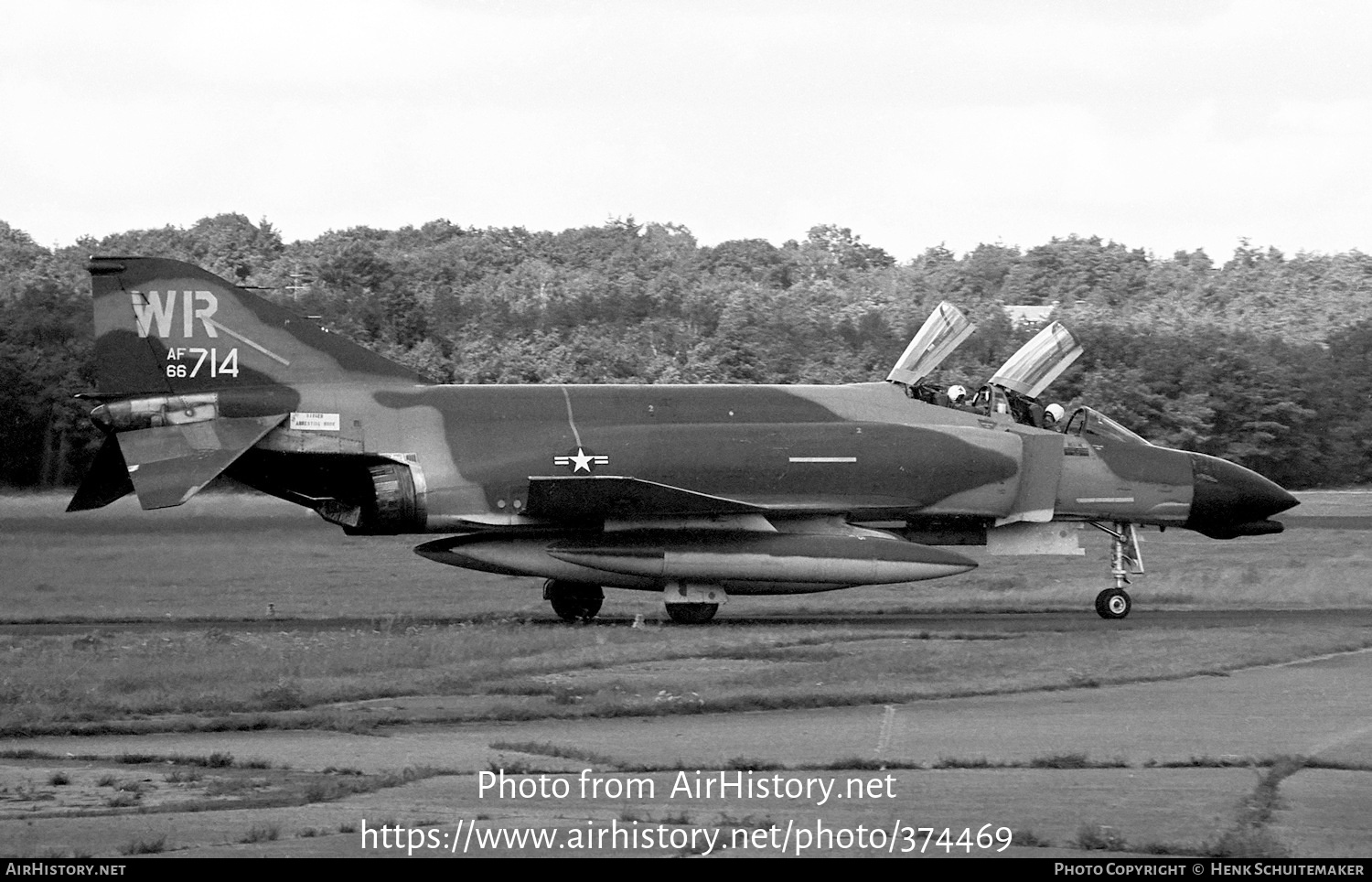 Aircraft Photo of 66-7714 / AF66-714 | McDonnell Douglas F-4D Phantom II | USA - Air Force | AirHistory.net #374469