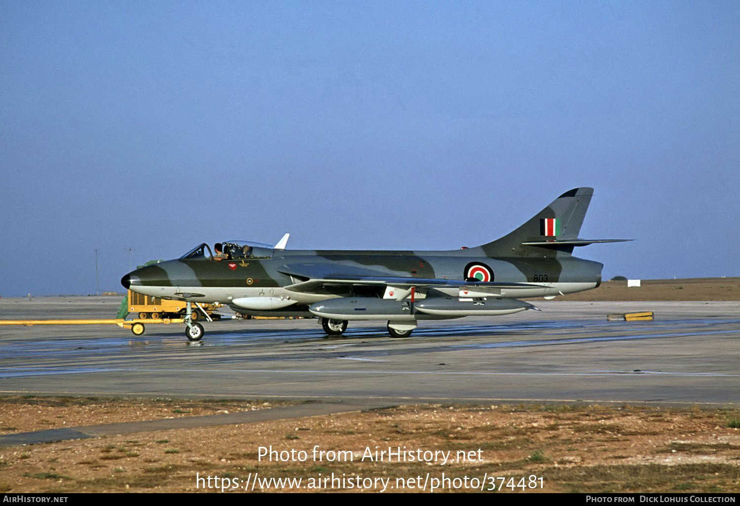 Aircraft Photo of 803 | Hawker Hunter FGA80 | Kenya - Air Force | AirHistory.net #374481