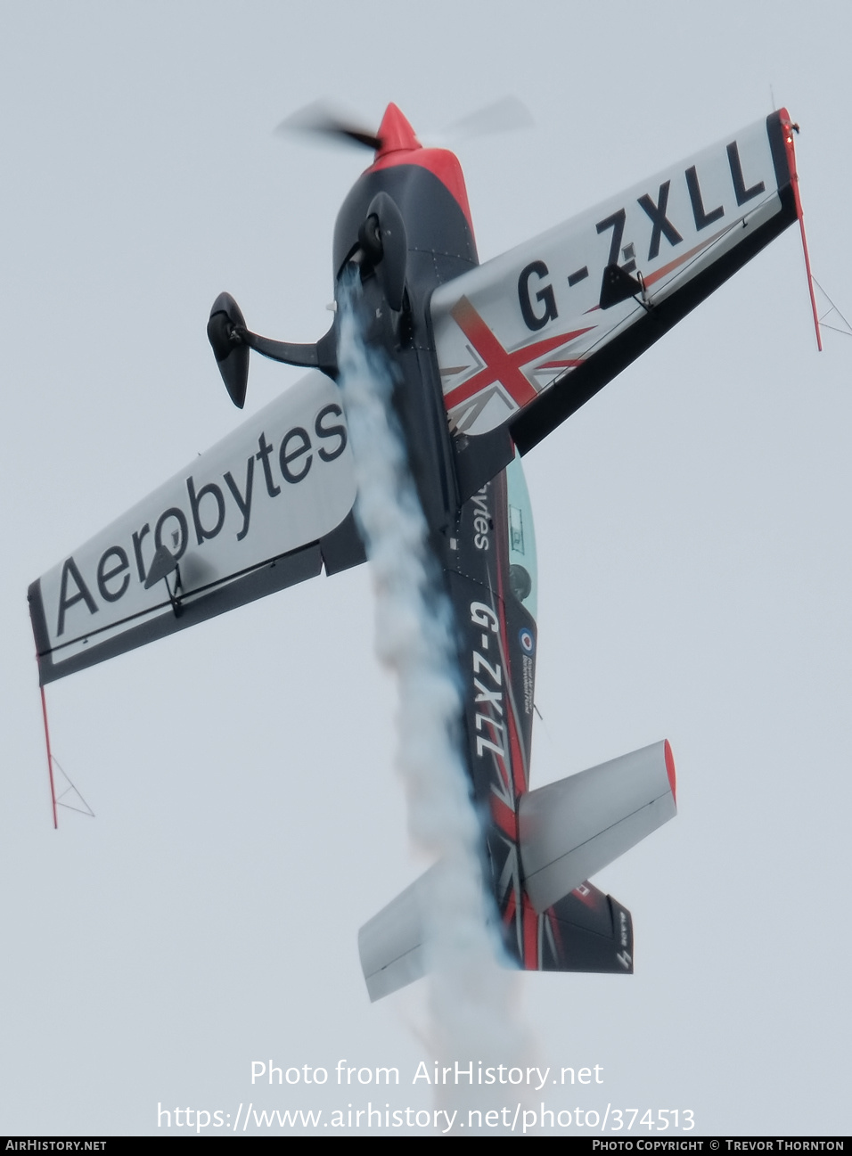 Aircraft Photo of G-ZXLL | Extra EA-300L | The Blades | AirHistory.net #374513