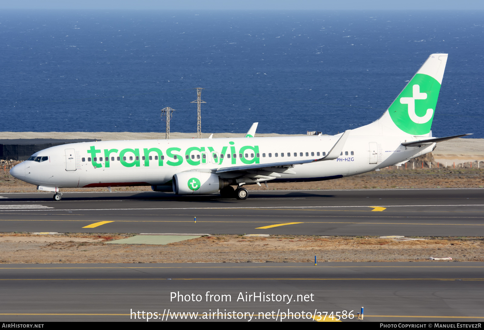 Aircraft Photo of PH-HZG | Boeing 737-8K2 | Transavia | AirHistory.net #374586