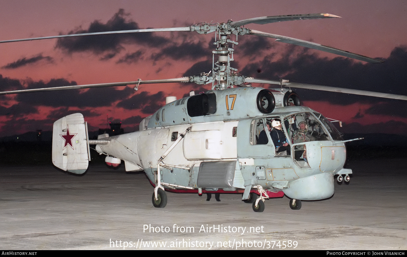 Aircraft Photo of 17 yellow | Kamov Ka-27PS | Russia - Navy | AirHistory.net #374589