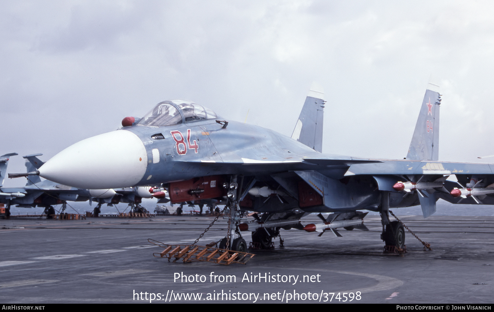 Aircraft Photo of 84 red | Sukhoi Su-33 | Russia - Navy | AirHistory.net #374598