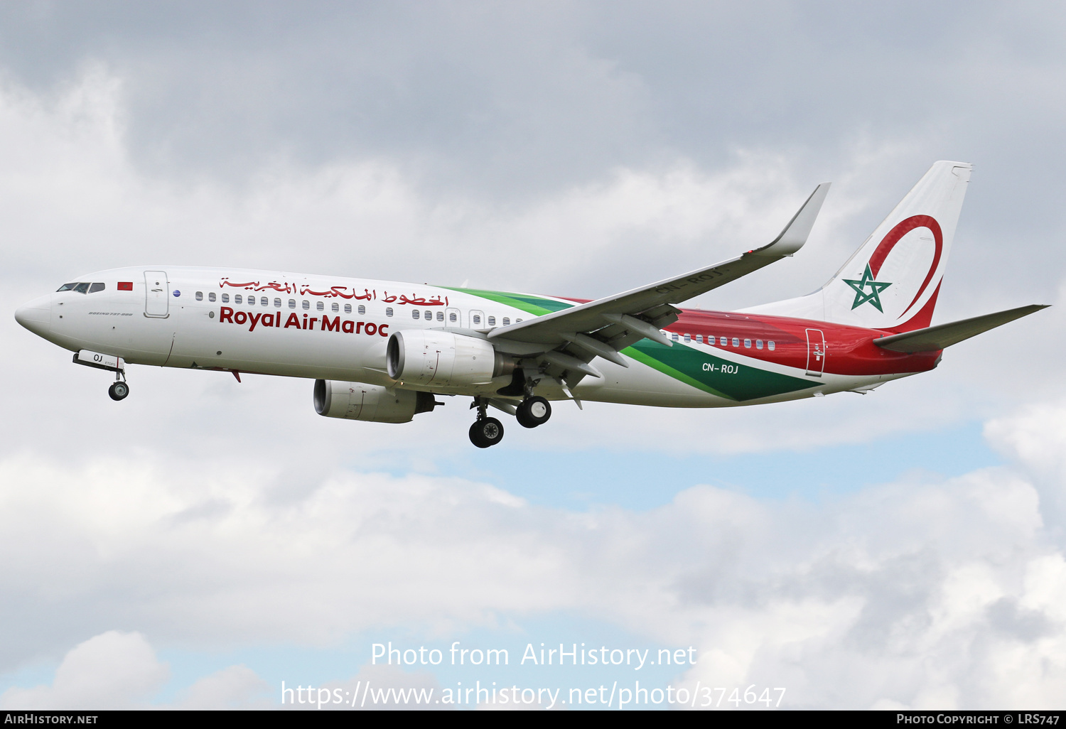 Aircraft Photo of CN-ROJ | Boeing 737-85P | Royal Air Maroc - RAM | AirHistory.net #374647