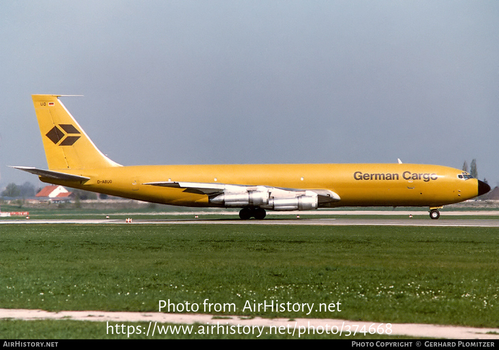 Aircraft Photo of D-ABUO | Boeing 707-330C | German Cargo | AirHistory.net #374668