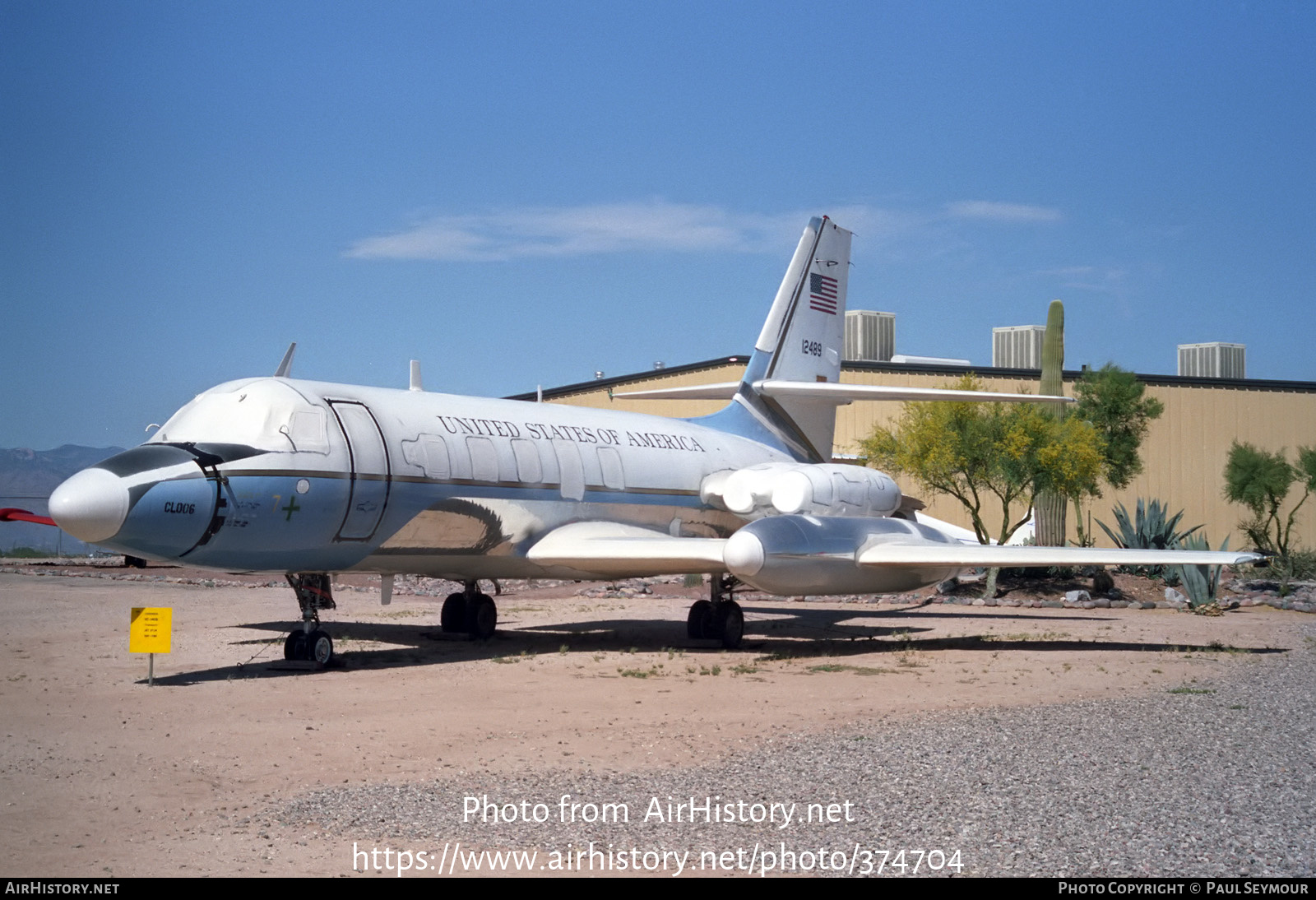 Aircraft Photo of 61-2489 / 12489 | Lockheed VC-140B JetStar | USA - Air Force | AirHistory.net #374704