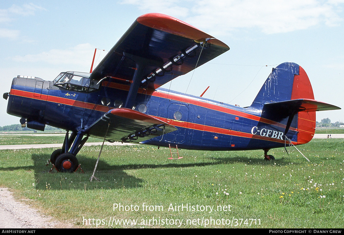 Aircraft Photo of C-GFBR | Antonov An-2P | AirHistory.net #374711