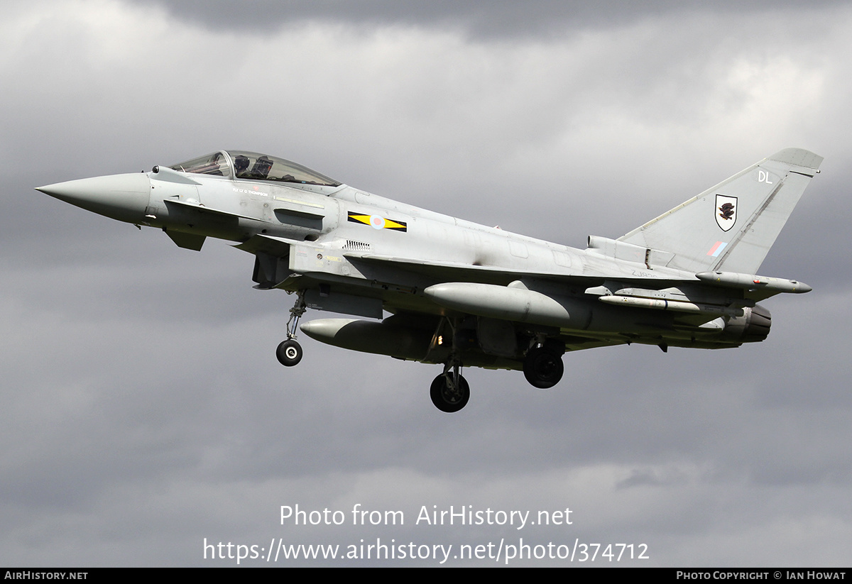 Aircraft Photo of ZJ929 | Eurofighter EF-2000 Typhoon FGR4 | UK - Air Force | AirHistory.net #374712