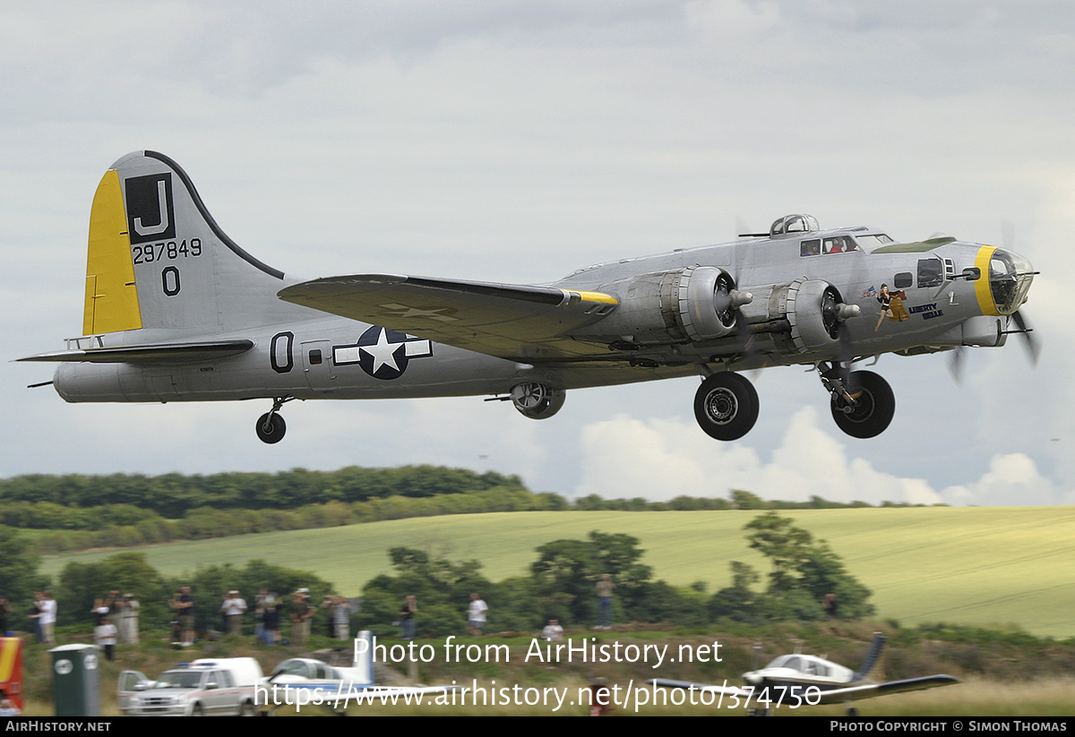 Aircraft Photo of N390TH / 297849 | Boeing B-17G Flying Fortress | USA - Air Force | AirHistory.net #374750