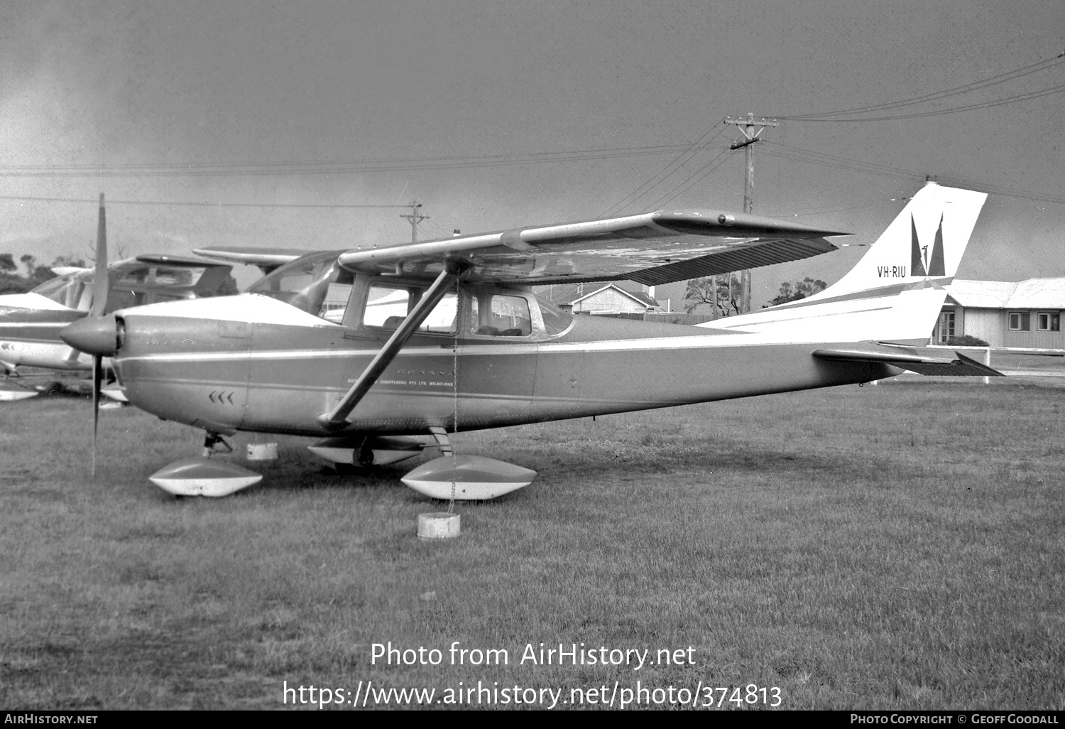 Aircraft Photo of VH-RIU | Cessna 182E | Australian Air Charterers | AirHistory.net #374813