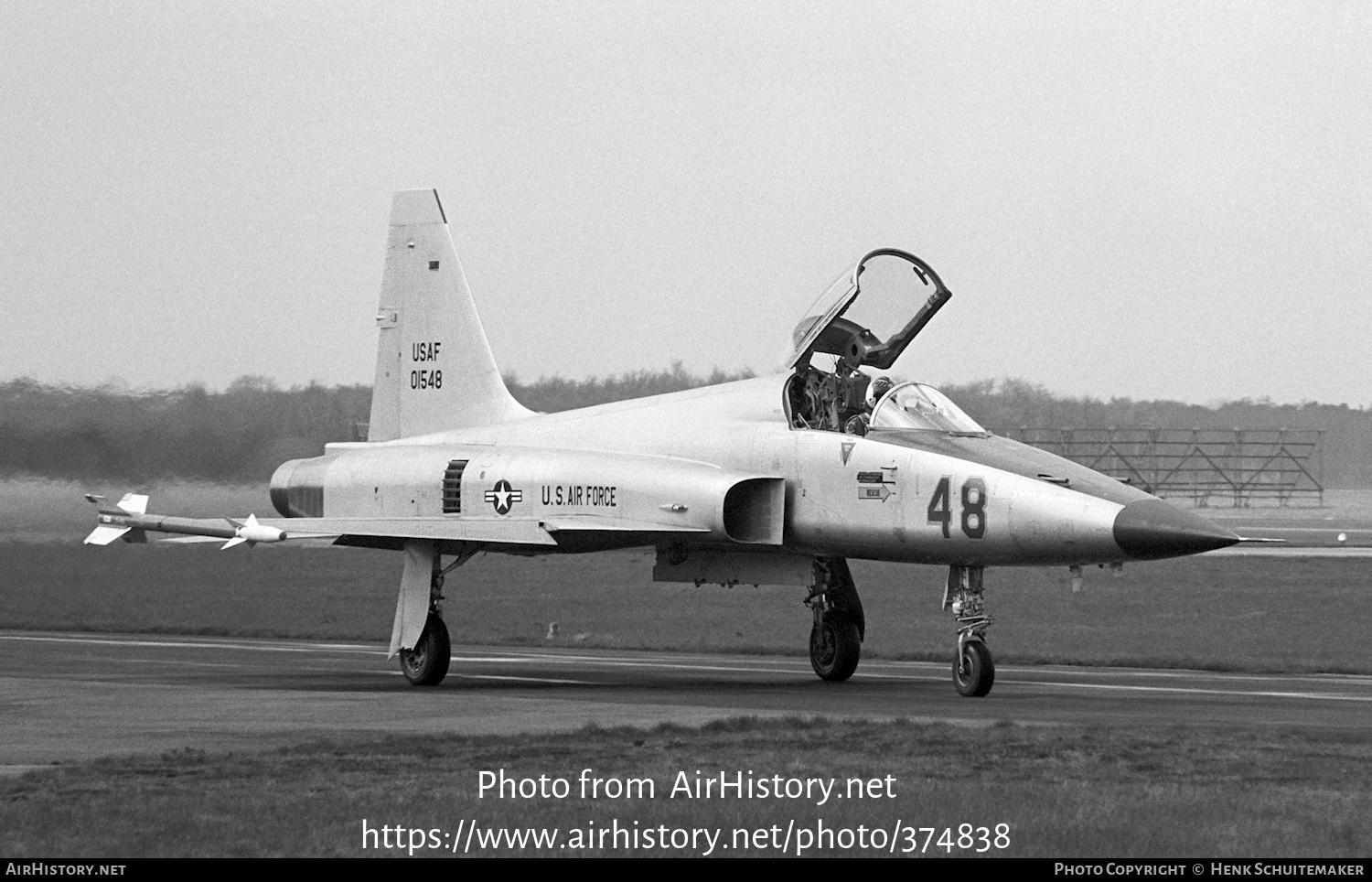 Aircraft Photo of 74-1548 / 01548 | Northrop F-5E Tiger II | USA - Air Force | AirHistory.net #374838