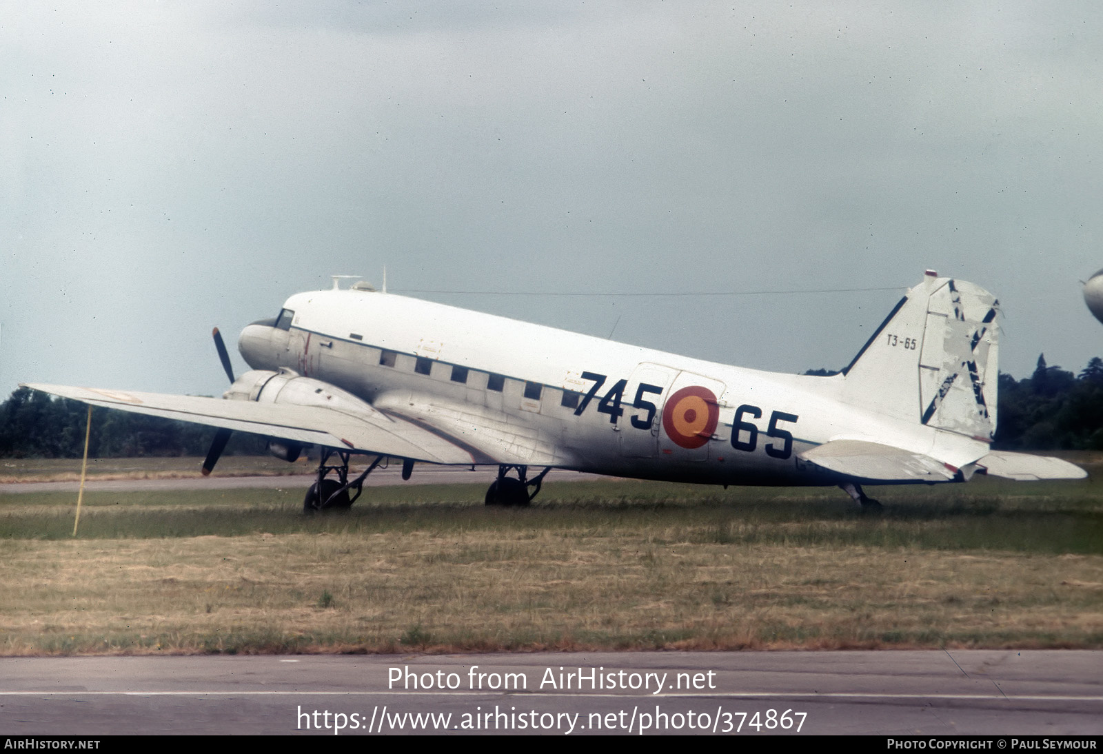 Aircraft Photo of G-BFPT / T.3-65 | Douglas C-47A Skytrain | Spain - Air Force | AirHistory.net #374867