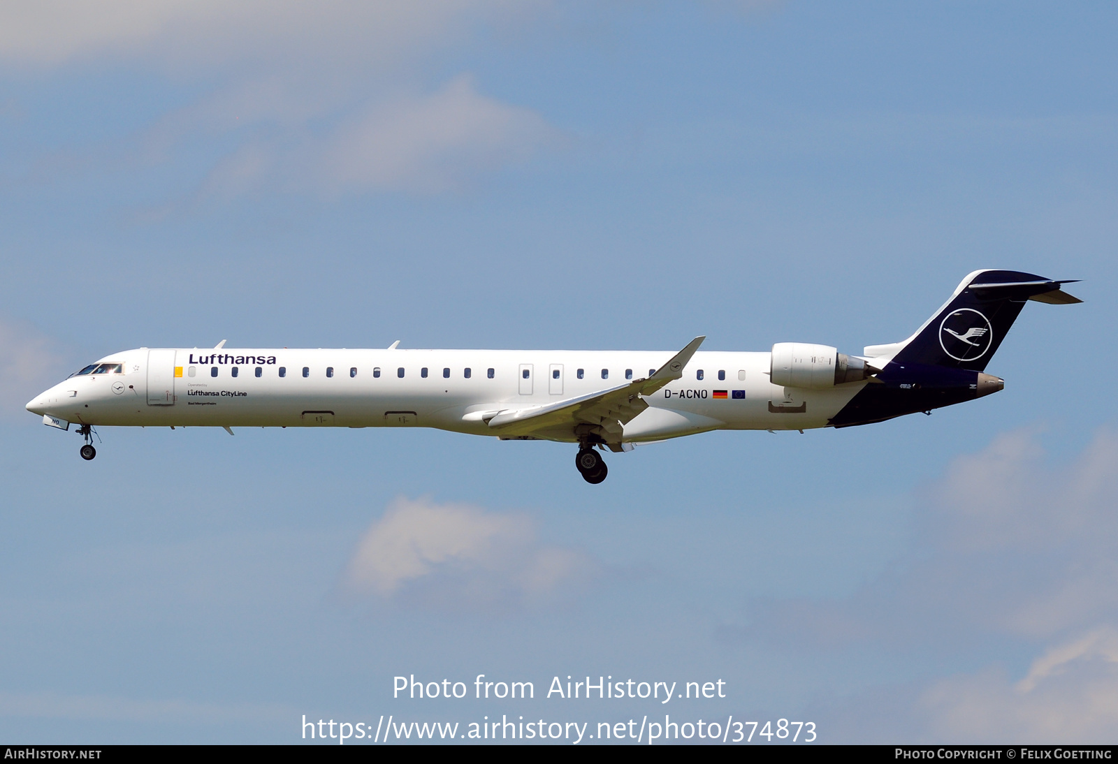 Aircraft Photo of D-ACNO | Bombardier CRJ-900LR (CL-600-2D24) | Lufthansa | AirHistory.net #374873