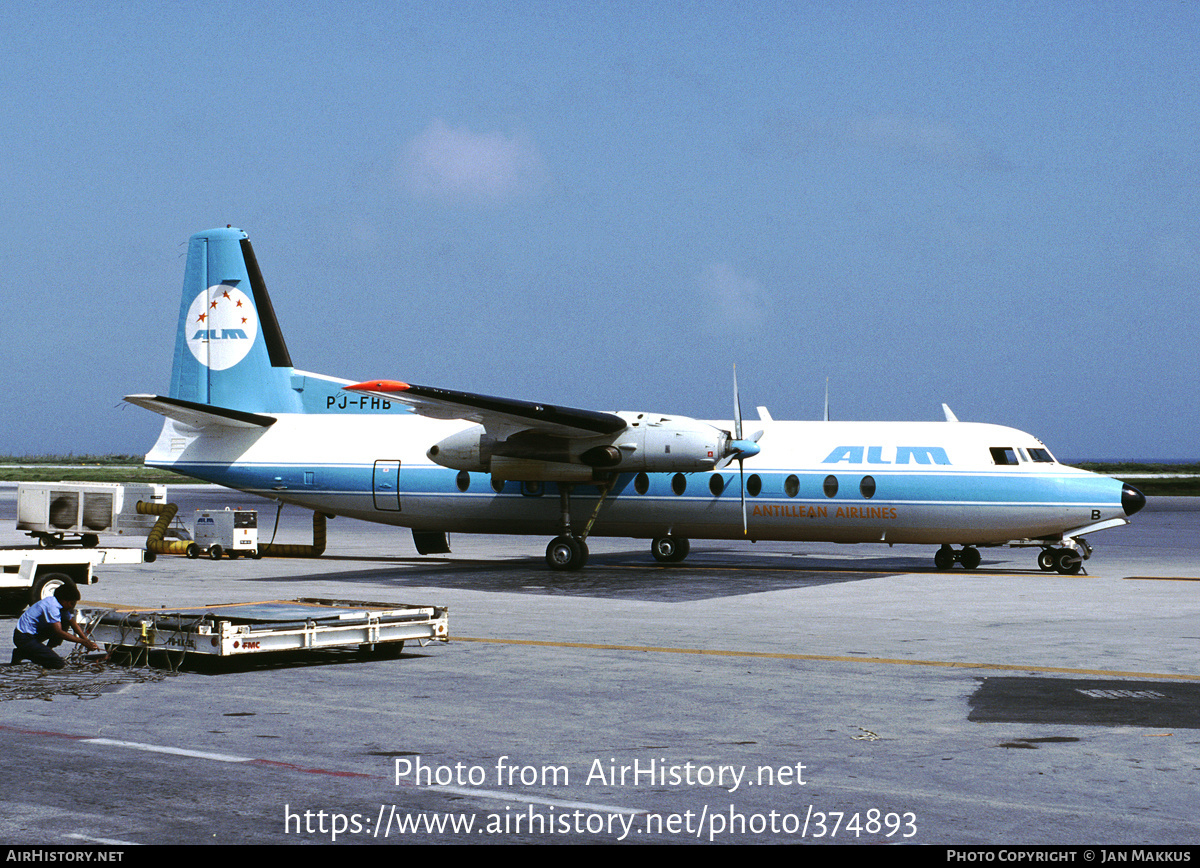 Aircraft Photo of PJ-FHB | Fairchild Hiller FH-227B | ALM Antillean Airlines | AirHistory.net #374893