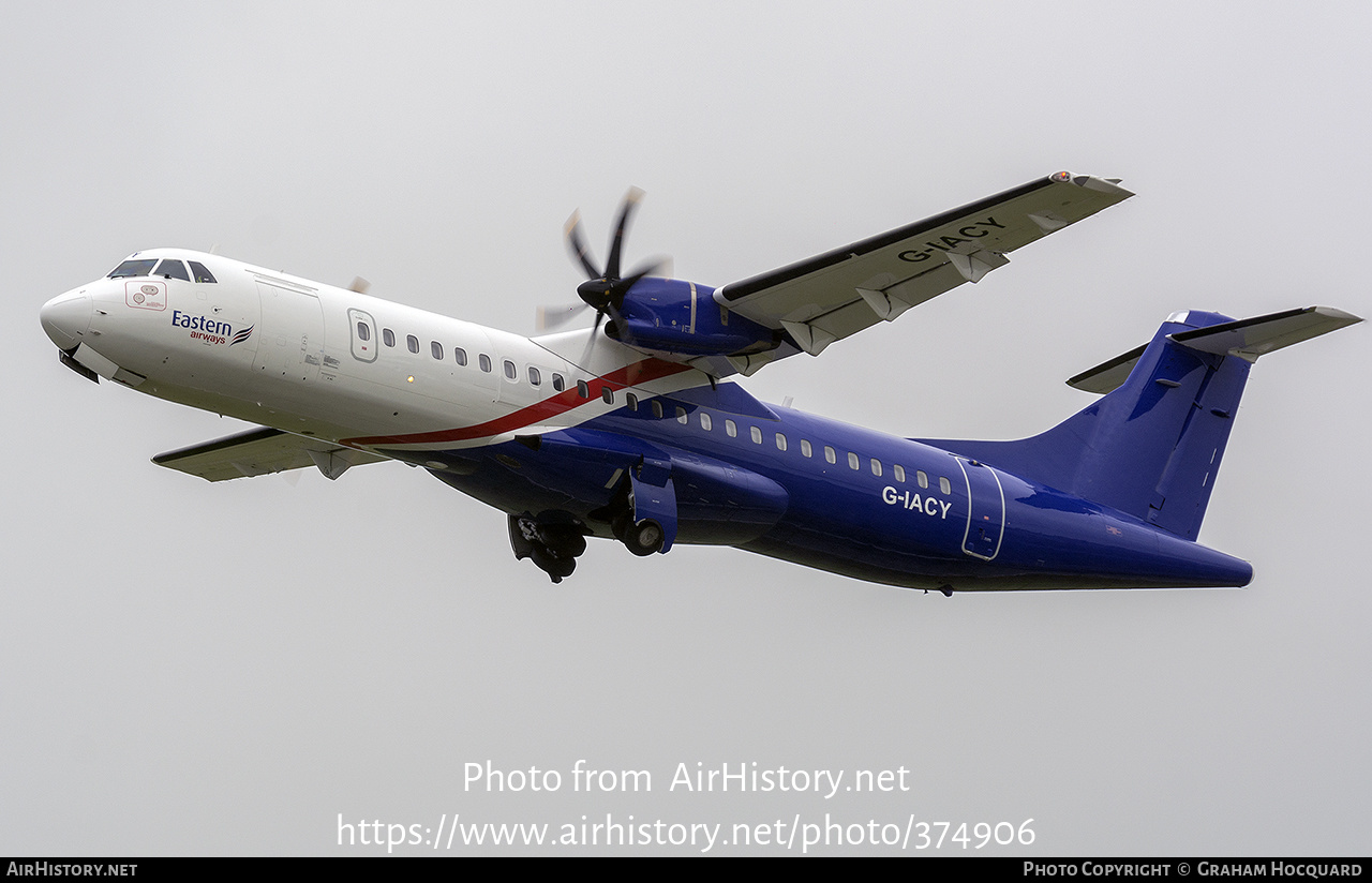 Aircraft Photo of G-IACY | ATR ATR-72-600 (ATR-72-212A) | Eastern Airways | AirHistory.net #374906