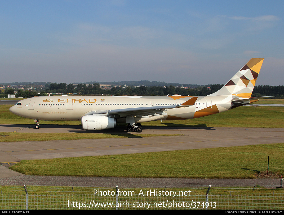 Aircraft Photo of A6-EYI | Airbus A330-243 | Etihad Airways | AirHistory.net #374913