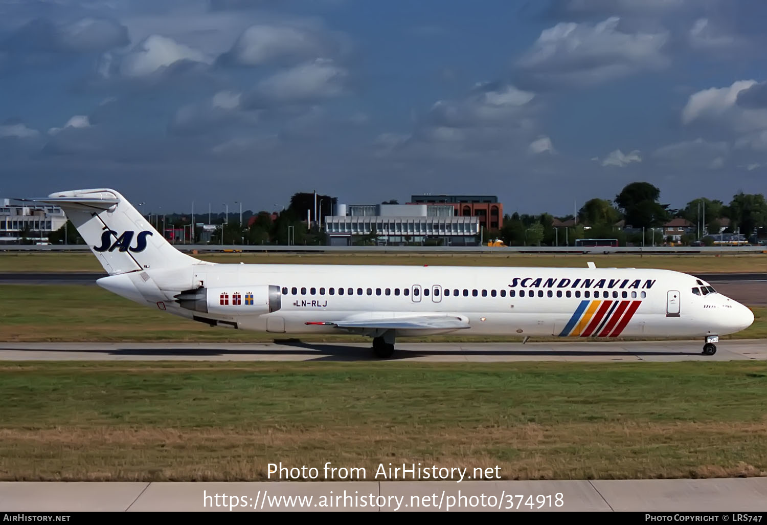 Aircraft Photo of LN-RLJ | McDonnell Douglas DC-9-41 | Scandinavian Airlines - SAS | AirHistory.net #374918