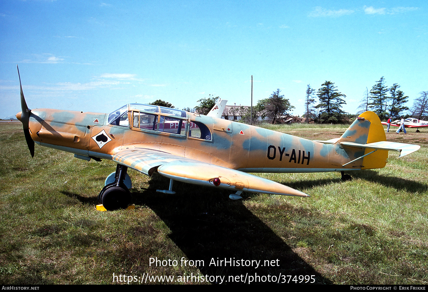 Aircraft Photo of OY-AIH | Messerschmitt Bf-108 Taifun | AirHistory.net #374995