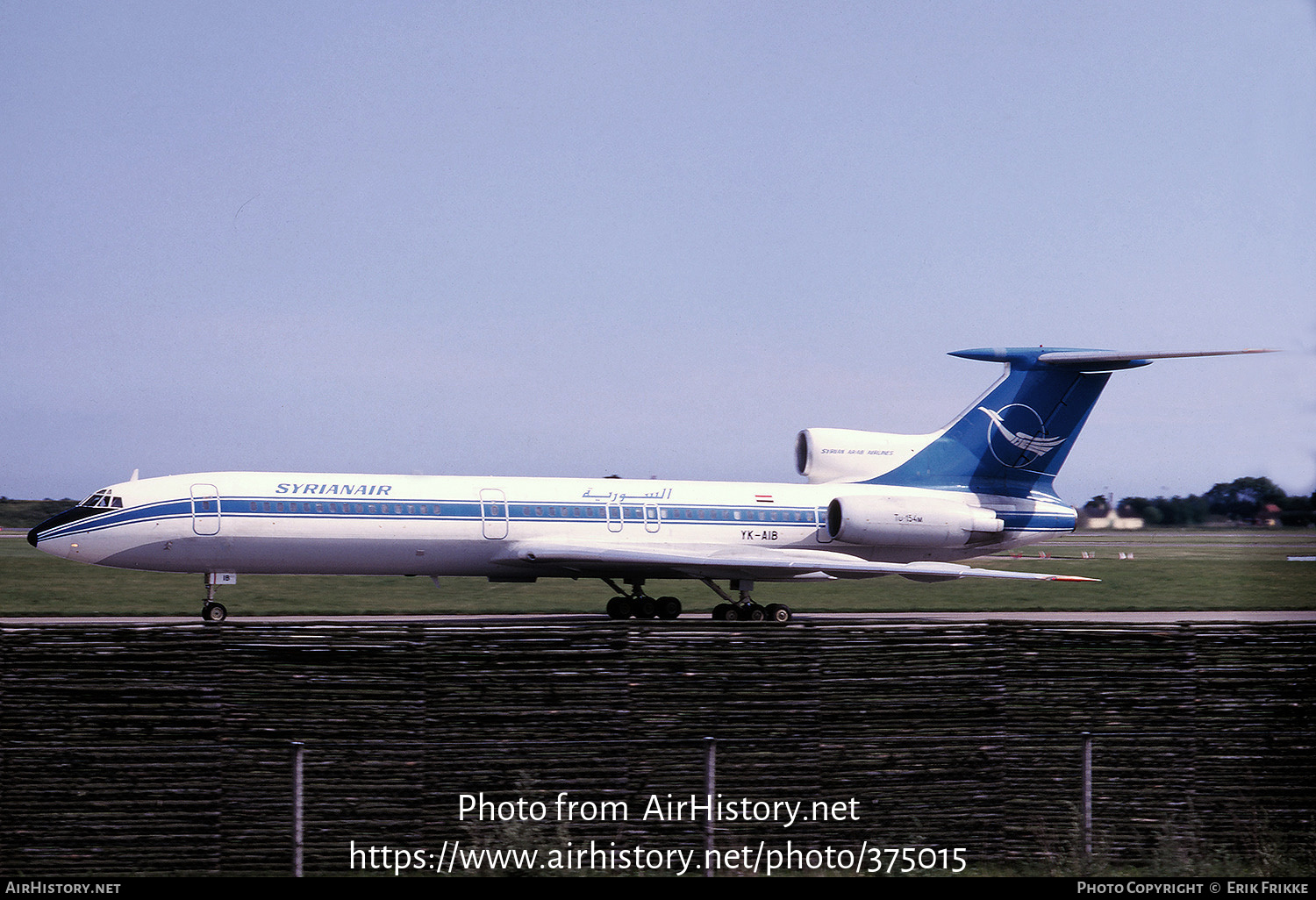 Aircraft Photo of YK-AIB | Tupolev Tu-154 | Syrian Air - Syrian Arab Airlines | AirHistory.net #375015