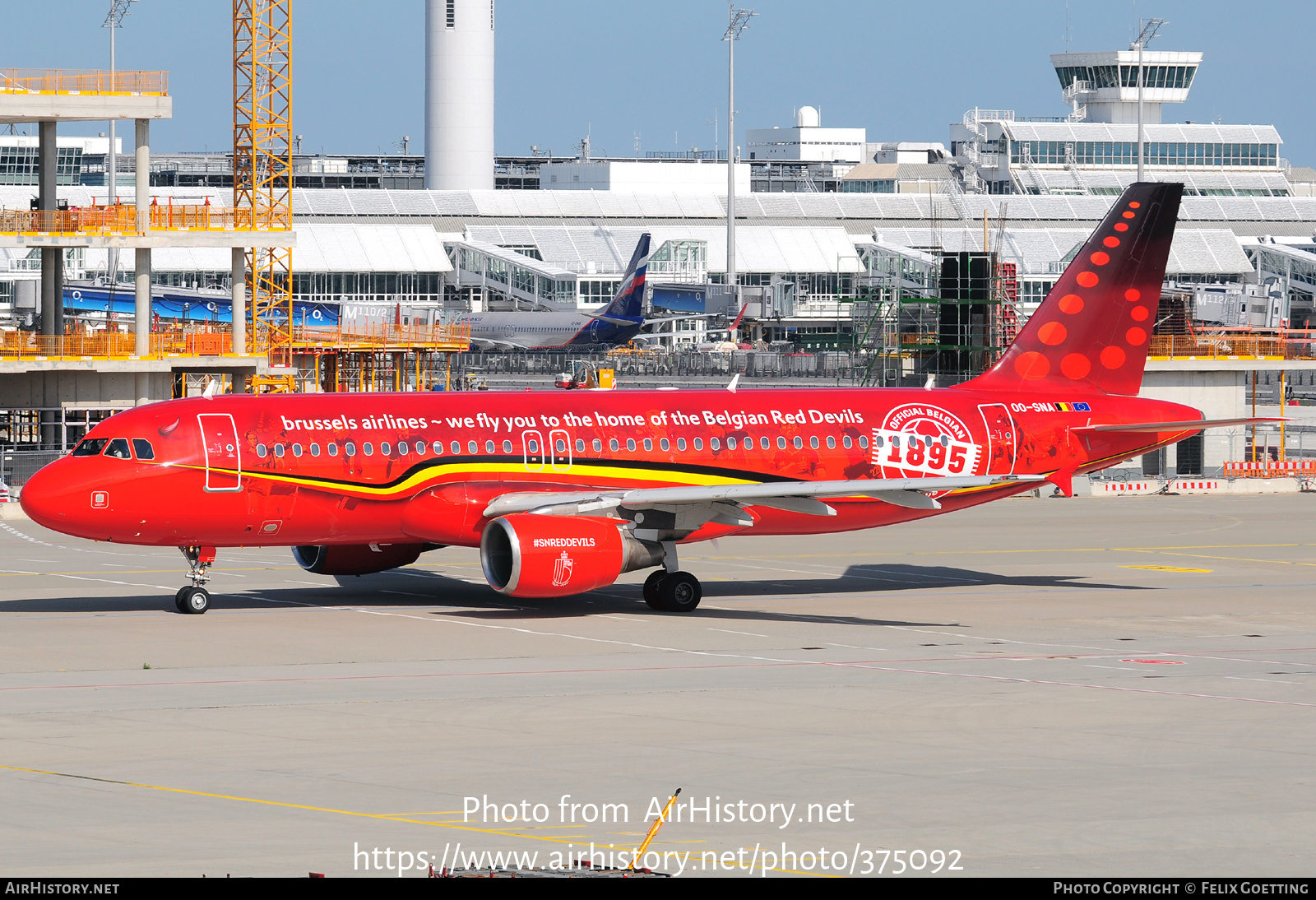 Aircraft Photo of OO-SNA | Airbus A320-214 | Brussels Airlines | AirHistory.net #375092