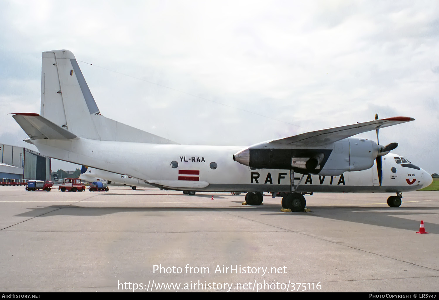 Aircraft Photo of YL-RAA | Antonov An-26 | RAF-Avia Airlines | AirHistory.net #375116