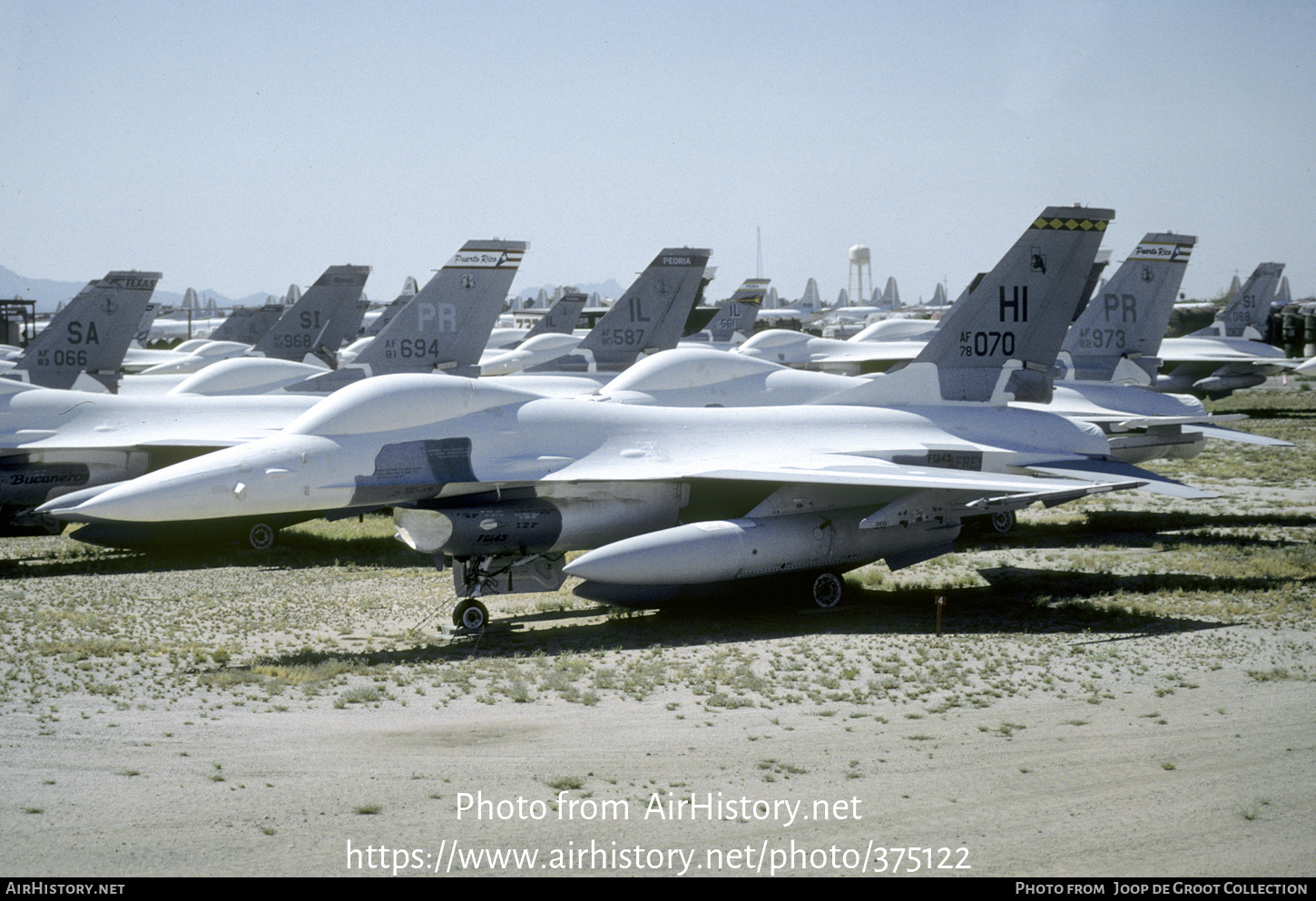 Aircraft Photo of 78-0070 / AF78-070 | General Dynamics F-16A Fighting Falcon | USA - Air Force | AirHistory.net #375122