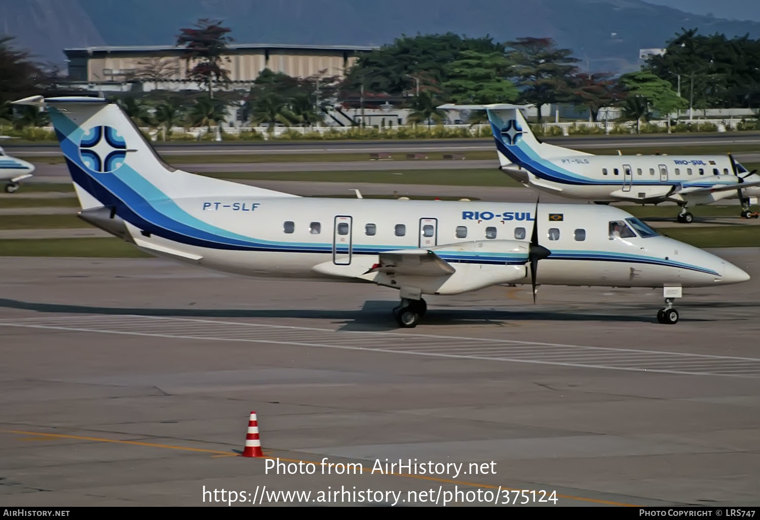 Aircraft Photo of PT-SLF | Embraer EMB-120RT Brasilia | Rio-Sul | AirHistory.net #375124