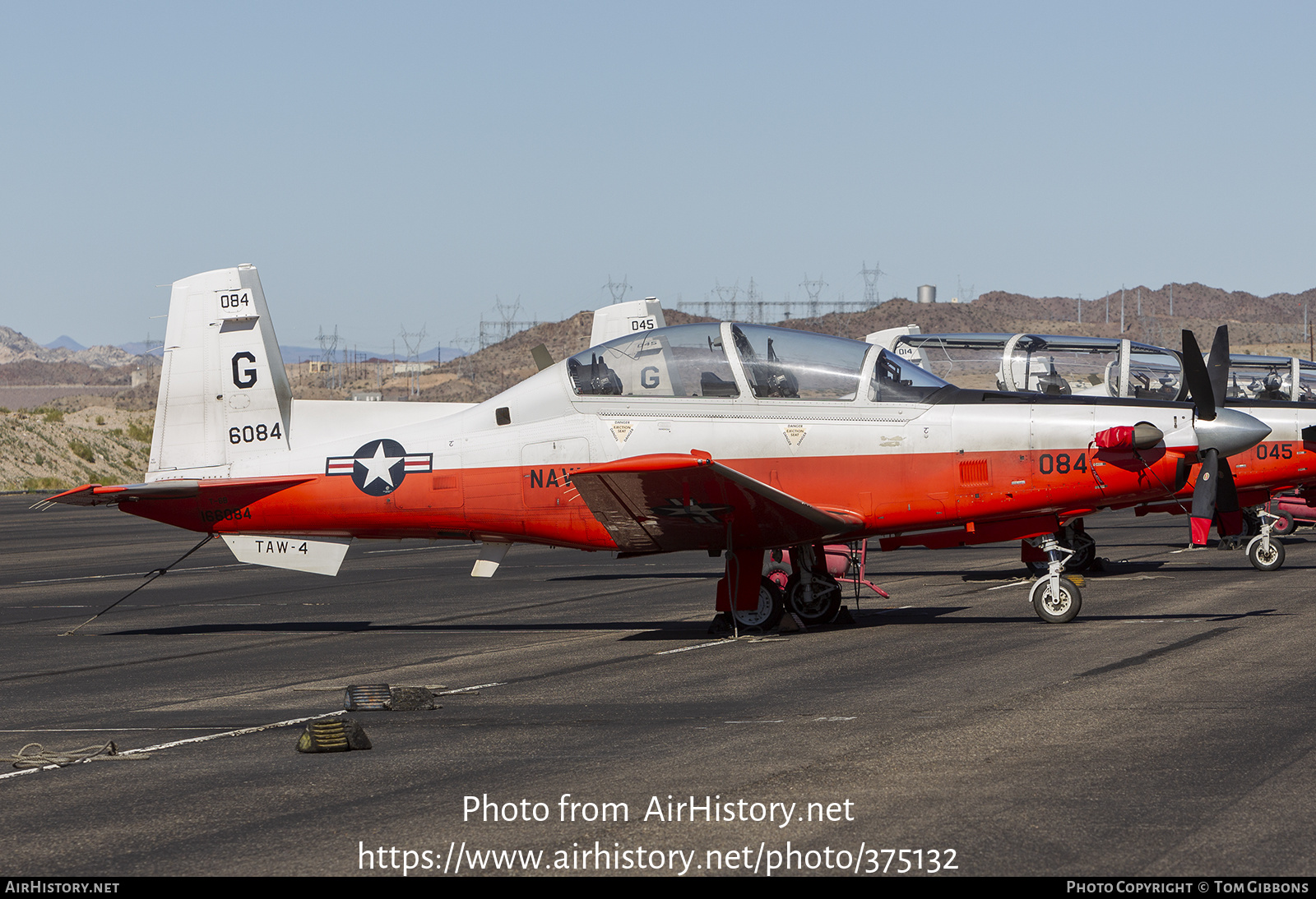 Aircraft Photo of 166084 | Hawker Beechcraft T-6B Texan II | USA - Navy | AirHistory.net #375132