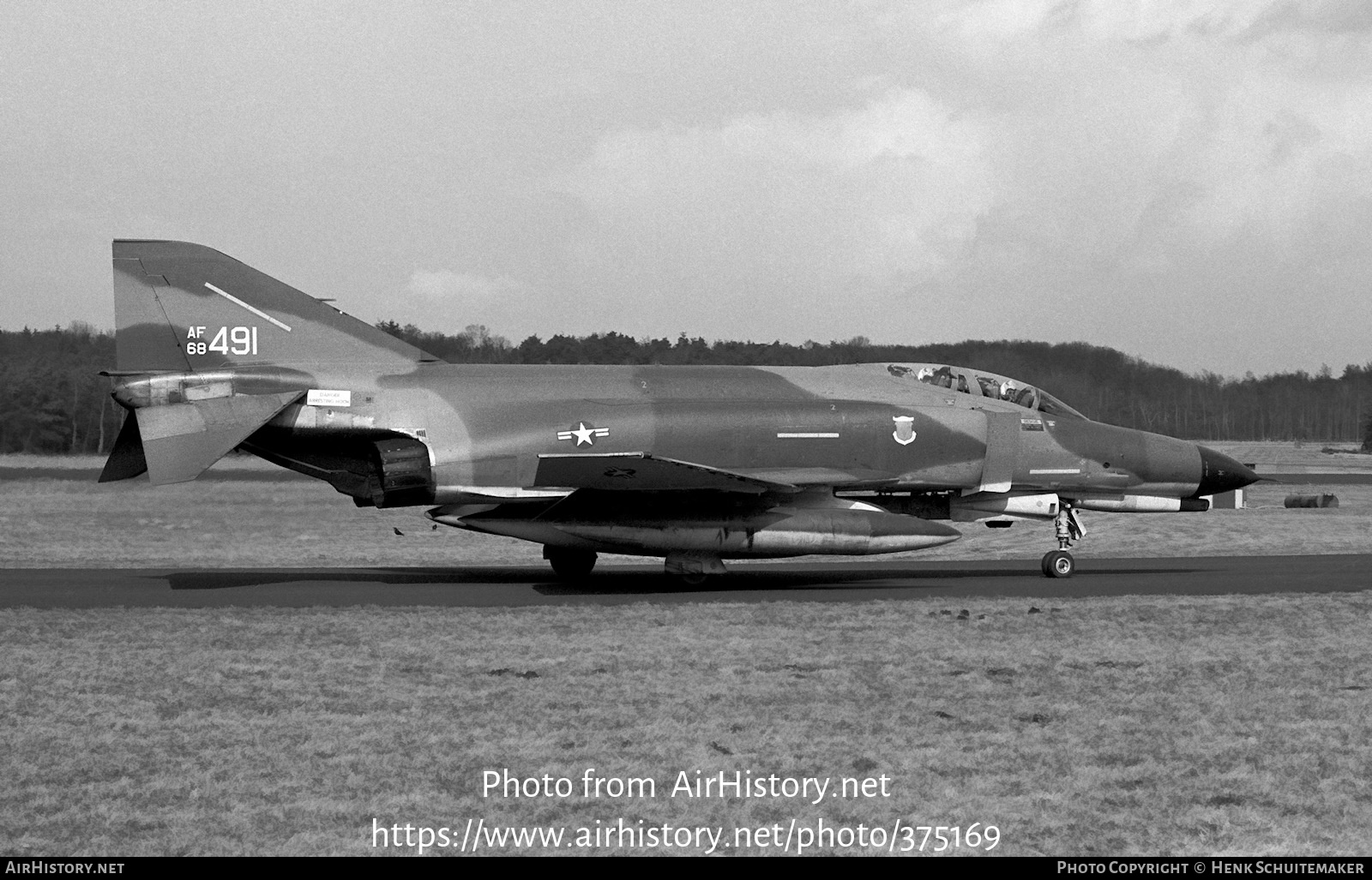 Aircraft Photo of 68-0491 / AF68-491 | McDonnell Douglas F-4E Phantom II | USA - Air Force | AirHistory.net #375169