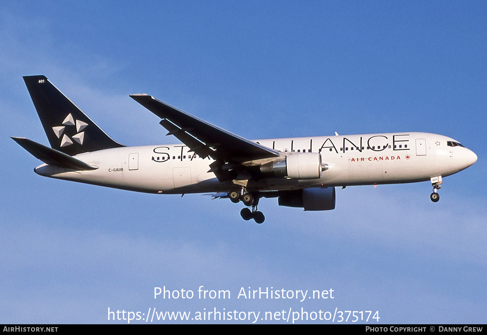 Aircraft Photo of C-GAUB | Boeing 767-233 | Air Canada | AirHistory.net #375174