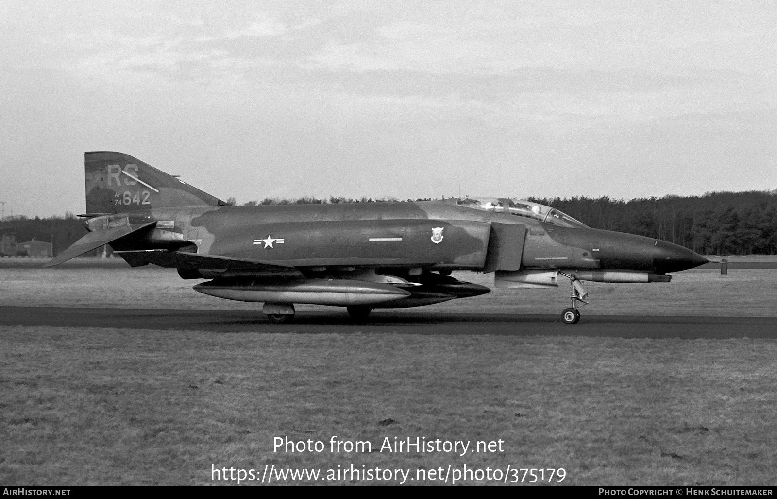 Aircraft Photo of 74-1642 / AF74-642 | McDonnell Douglas F-4E Phantom II | USA - Air Force | AirHistory.net #375179