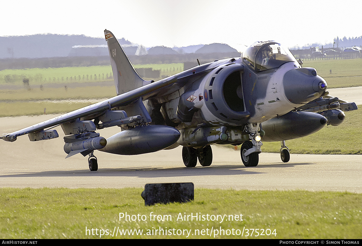 Aircraft Photo of ZG474 | British Aerospace Harrier GR7 | UK - Air Force | AirHistory.net #375204