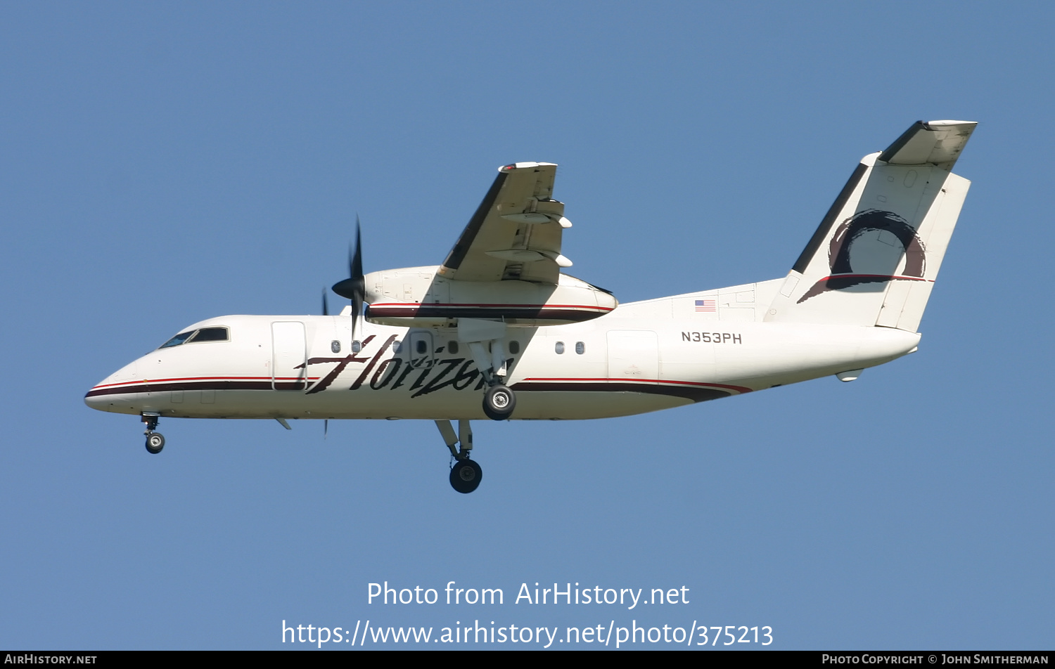 Aircraft Photo of N353PH | Bombardier DHC-8-202Q Dash 8 | Horizon Air | AirHistory.net #375213