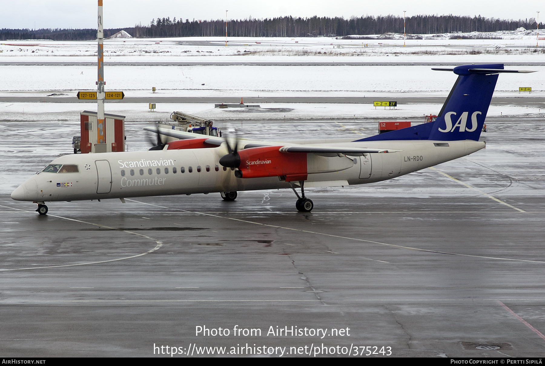 Aircraft Photo of LN-RDO | Bombardier DHC-8-402 Dash 8 | Scandinavian Commuter - SAS | AirHistory.net #375243