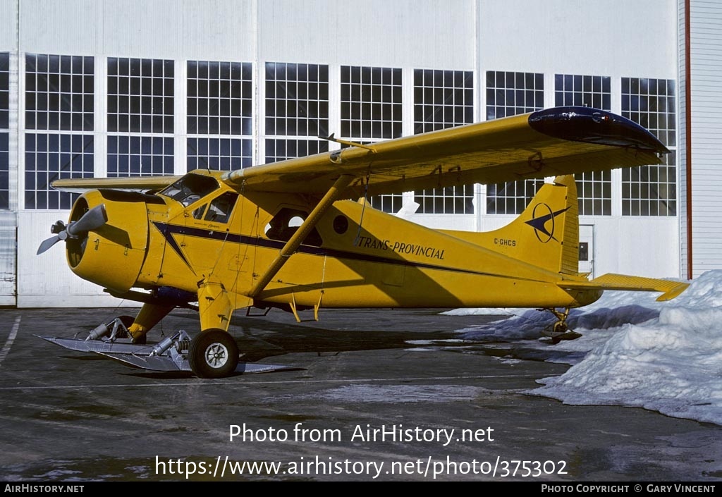 Aircraft Photo of C-GHCS | De Havilland Canada DHC-2 Beaver Mk1 | Trans-Provincial Airlines | AirHistory.net #375302