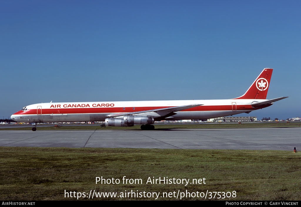 Aircraft Photo of C-FTIO | McDonnell Douglas DC-8-63AF | Air Canada Cargo | AirHistory.net #375308