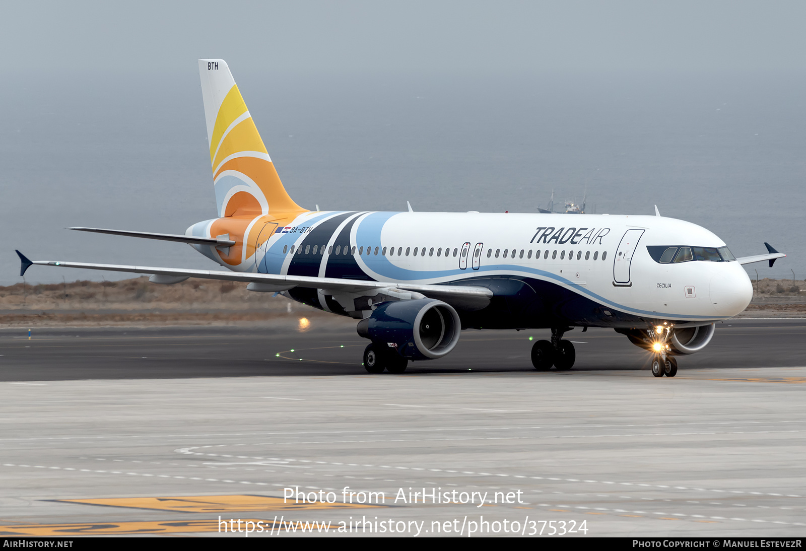 Aircraft Photo of 9A-BTH | Airbus A320-214 | Trade Air | AirHistory.net #375324