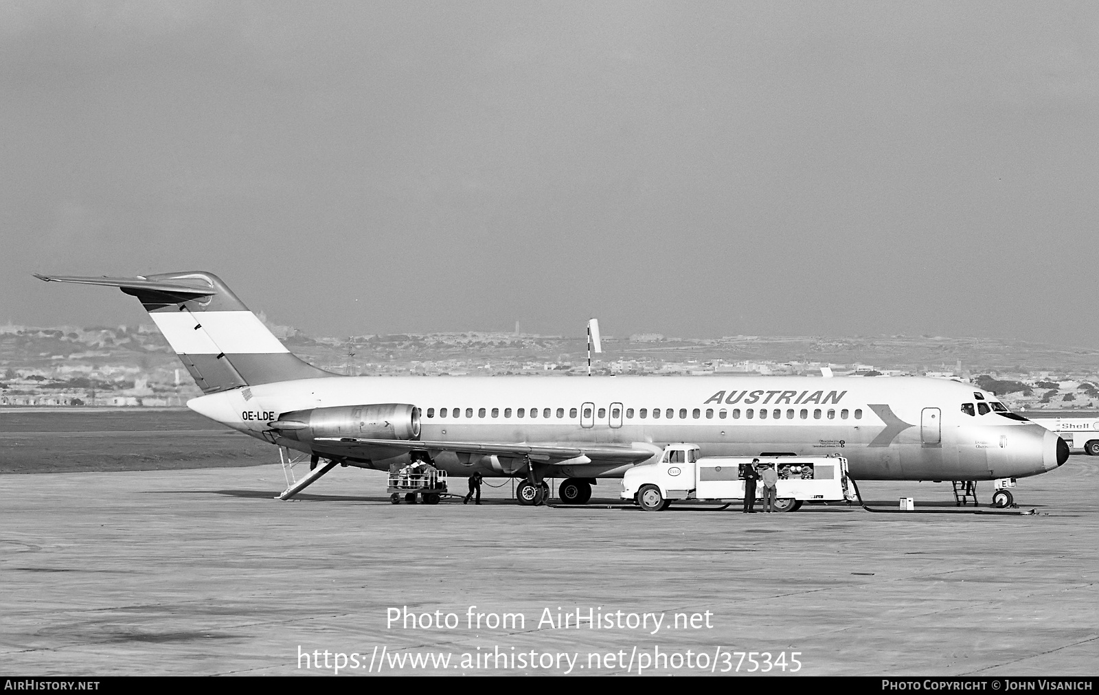 Aircraft Photo of OE-LDE | McDonnell Douglas DC-9-32 | Austrian Airlines | AirHistory.net #375345