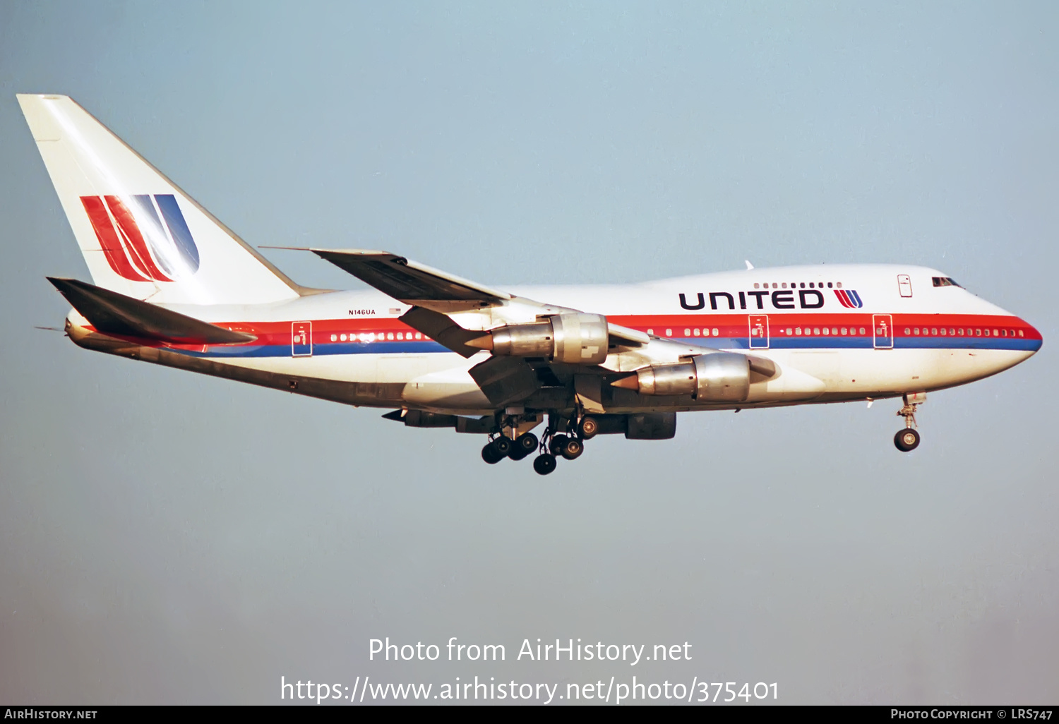 Aircraft Photo of N146UA | Boeing 747SP-21 | United Airlines | AirHistory.net #375401