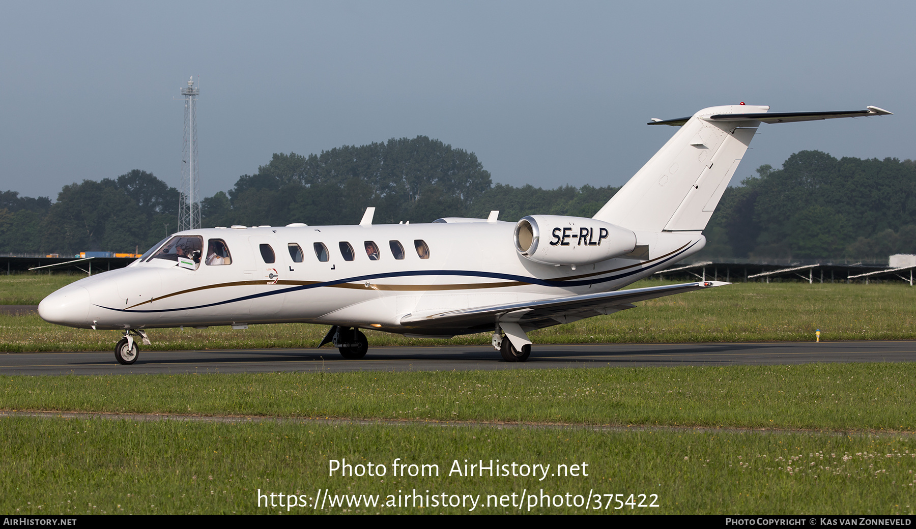 Aircraft Photo of SE-RLP | Cessna 525B CitationJet CJ3 | AirHistory.net #375422