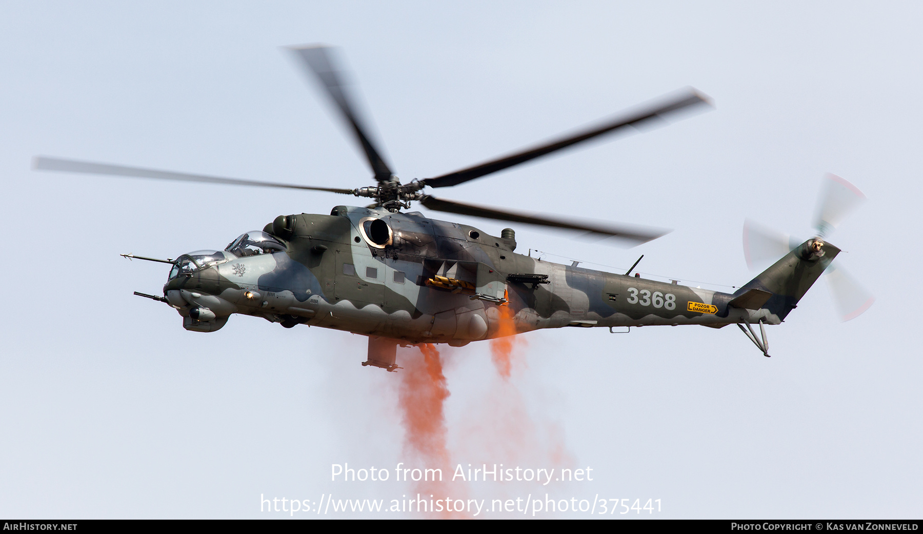 Aircraft Photo of 3368 | Mil Mi-35 | Czechia - Air Force | AirHistory.net #375441