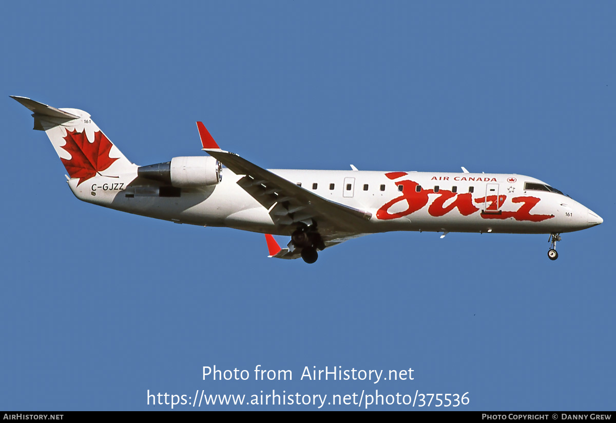 Aircraft Photo of C-GJZZ | Bombardier CRJ-200ER (CL-600-2B19) | Air Canada Jazz | AirHistory.net #375536