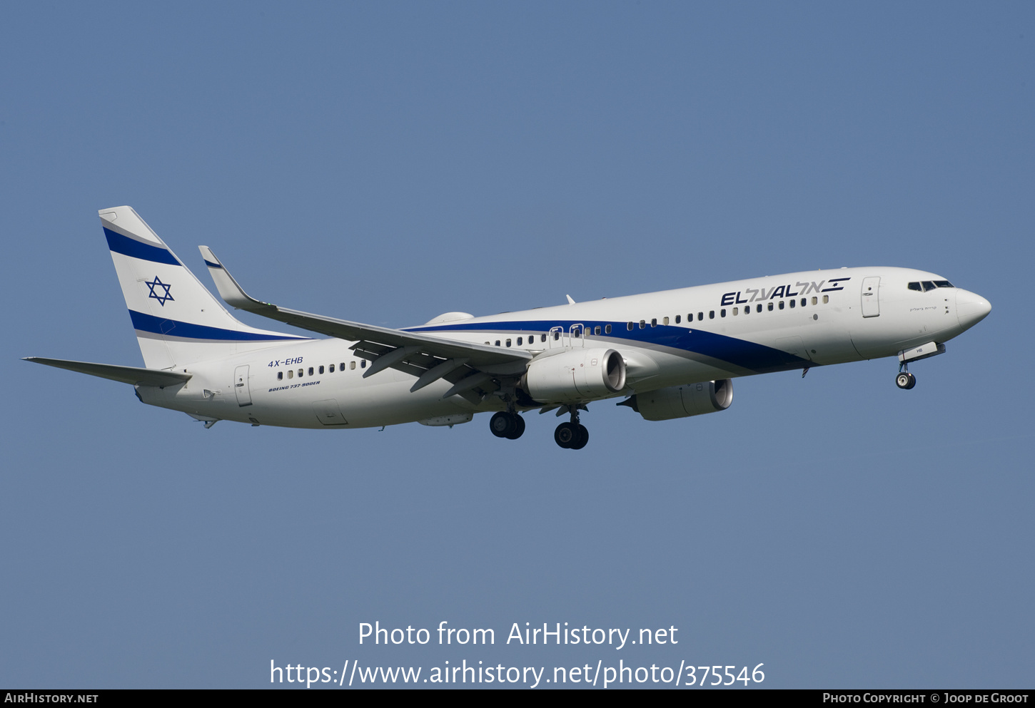 Aircraft Photo of 4X-EHB | Boeing 737-958/ER | El Al Israel Airlines | AirHistory.net #375546