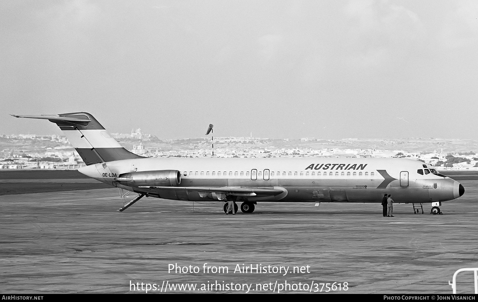 Aircraft Photo of OE-LDA | McDonnell Douglas DC-9-32 | Austrian Airlines | AirHistory.net #375618