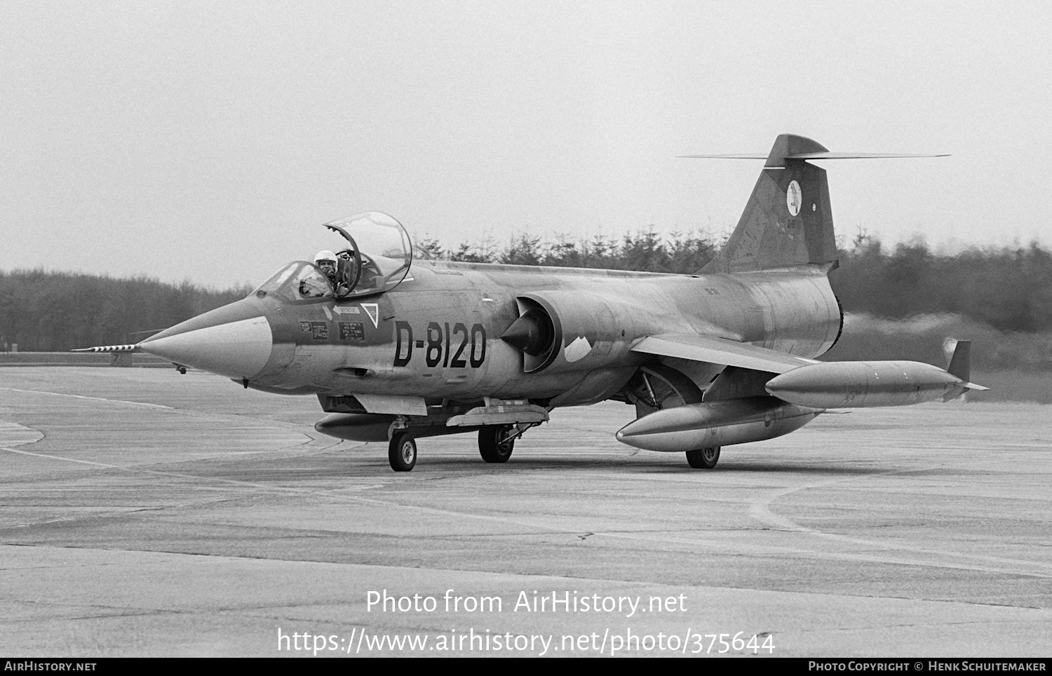 Aircraft Photo of D-8120 | Lockheed F-104G Starfighter | Netherlands - Air Force | AirHistory.net #375644