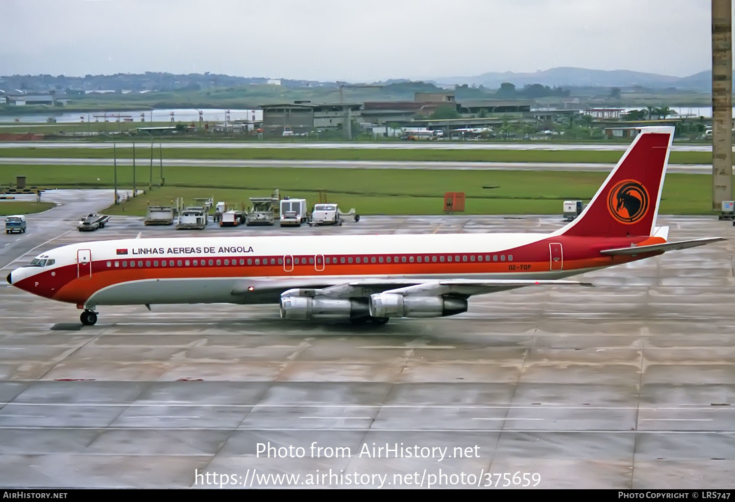 Aircraft Photo of D2-TOP | Boeing 707-382B | TAAG Angola Airlines - Linhas Aéreas de Angola | AirHistory.net #375659