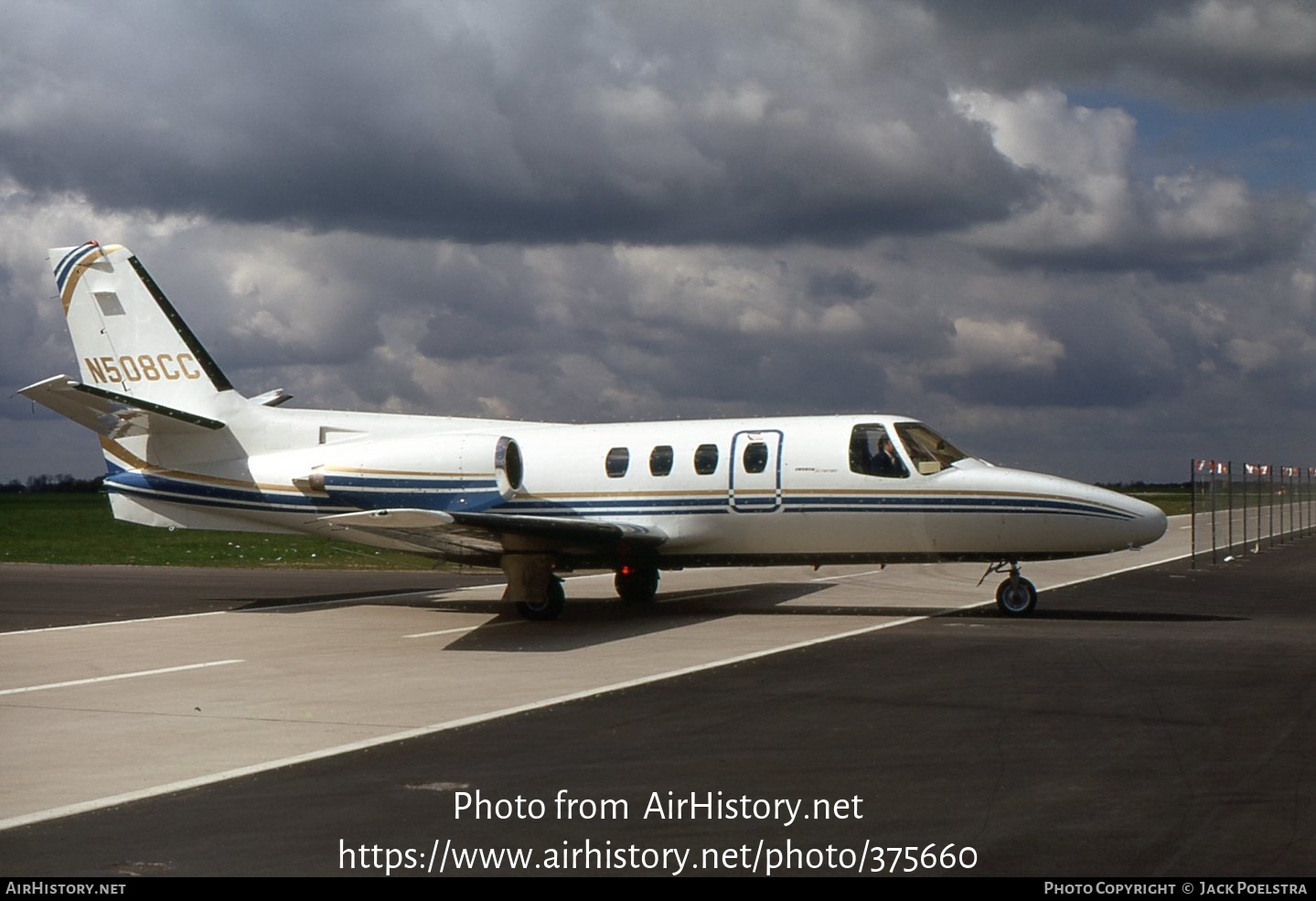 Aircraft Photo of N508CC | Cessna 500 Citation | AirHistory.net #375660