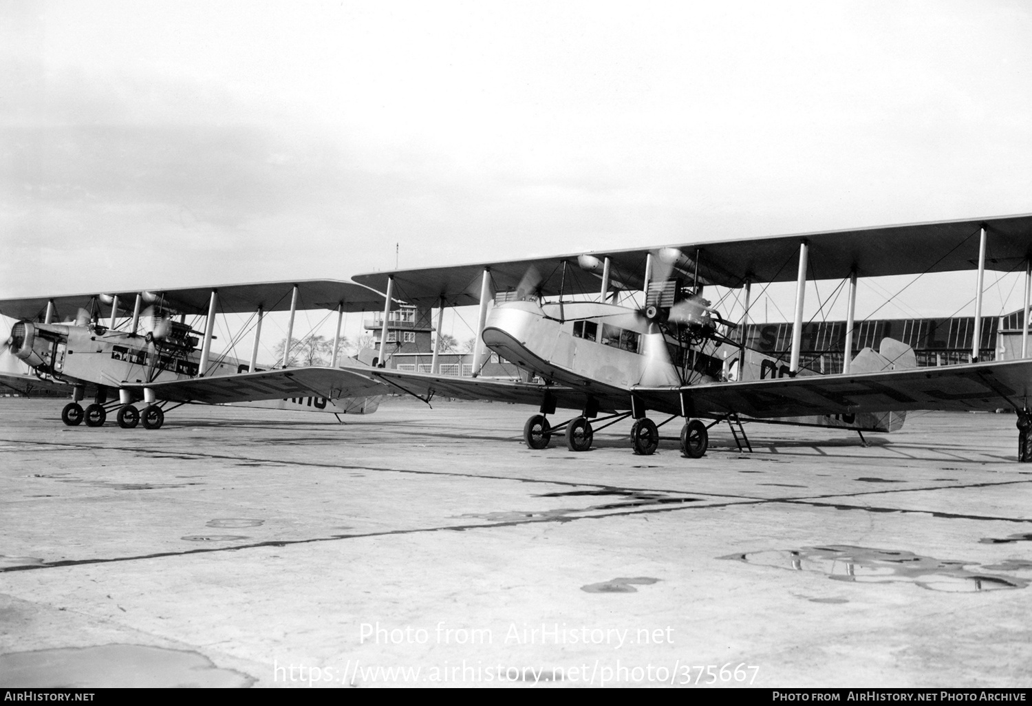 Aircraft Photo of OO-AHJ | Handley Page W.8b | AirHistory.net #375667