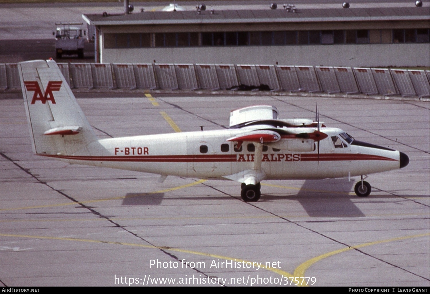 Aircraft Photo of F-BTOR | De Havilland Canada DHC-6-300 Twin Otter | Air Alpes | AirHistory.net #375779