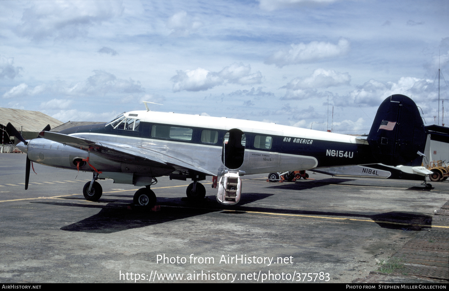 Aircraft Photo of N6154U / 52-10579 | Volpar Turbo 18 | Air America | AirHistory.net #375783