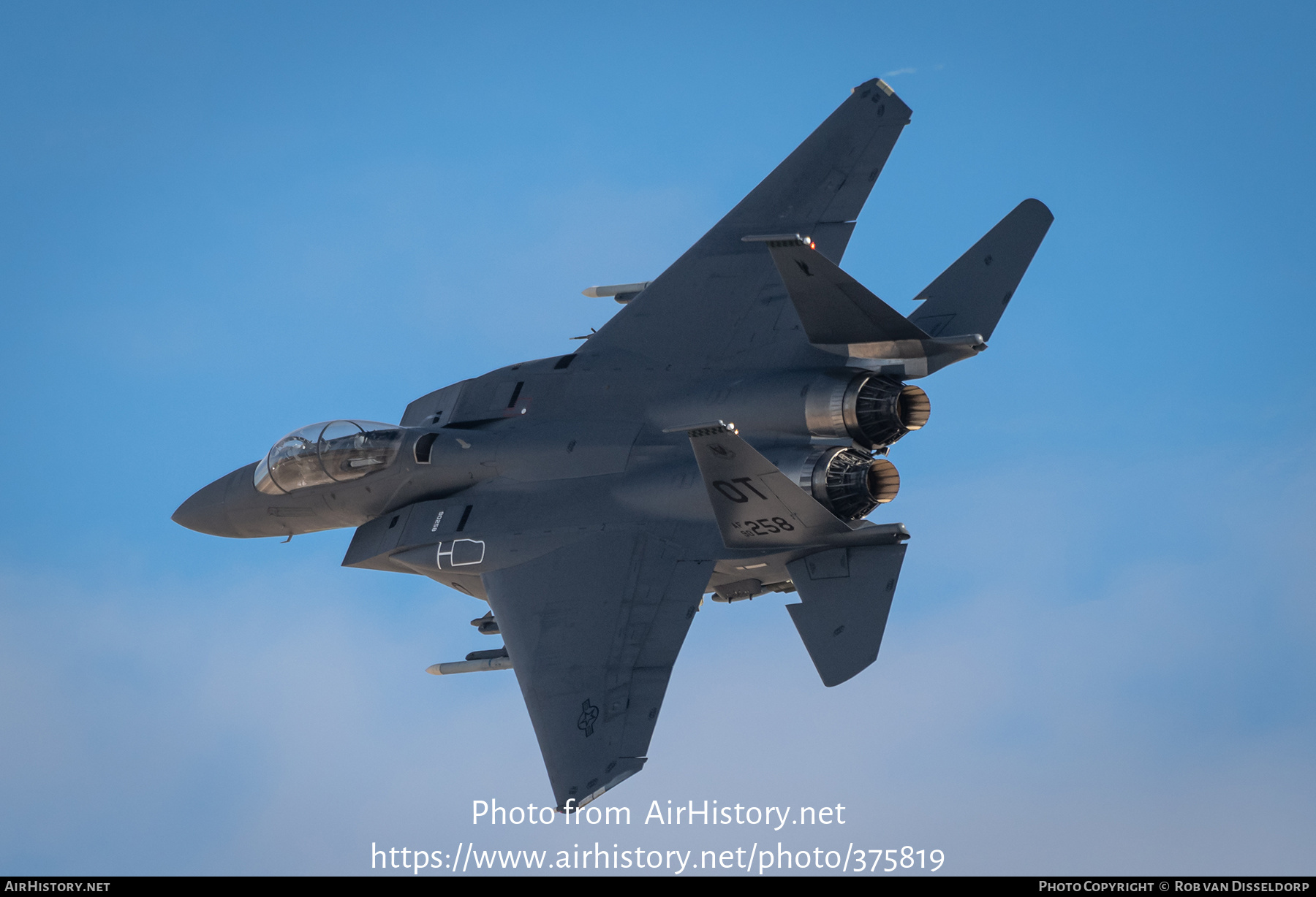 Aircraft Photo of 90-0258 / AF90-258 | McDonnell Douglas F-15E Strike Eagle | USA - Air Force | AirHistory.net #375819